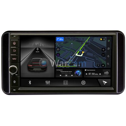 Toyota Spade (2012-2020) Canbox H-Line 5602-RP-TYUNBBW-43 Android 10 (4G-SIM, 3/32, DSP, IPS) С крутилкой