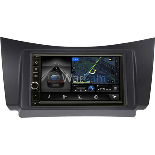 Lifan Smily I (320) 2008-2014 (черная) Canbox H-Line 5602-RP-11-452-343 на Android 10 (4G-SIM, 3/32, DSP, IPS) С крутилкой