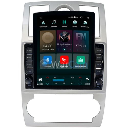 Chrysler 300C (2004-2011) Canbox H-Line 5611-9112 на Android 10 (4G-SIM, 3/32, DSP, QLed, Tesla)