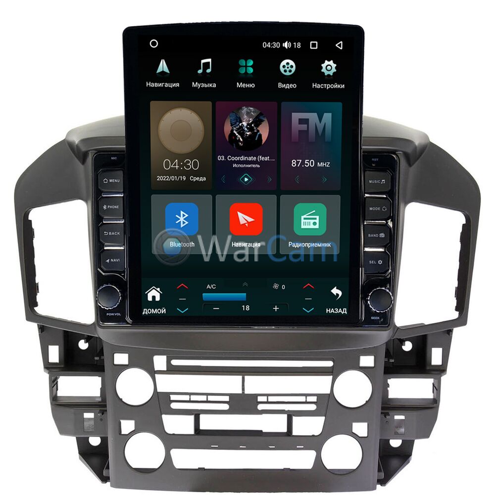 Штатная магнитола Canbox M-Line 5610-9218 для Lexus RX I 300 1997-2003 на  Android 10 (4G-SIM, 2/32, DSP, QLed, Tesla) Купить