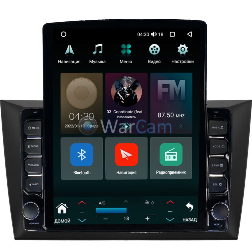 Штатная магнитола Volkswagen Golf 6 (2008-2012) Canbox H-Line 5611-9-2100  на Android 10 (4G-SIM, 3/32, DSP, QLed, Tesla) Купить