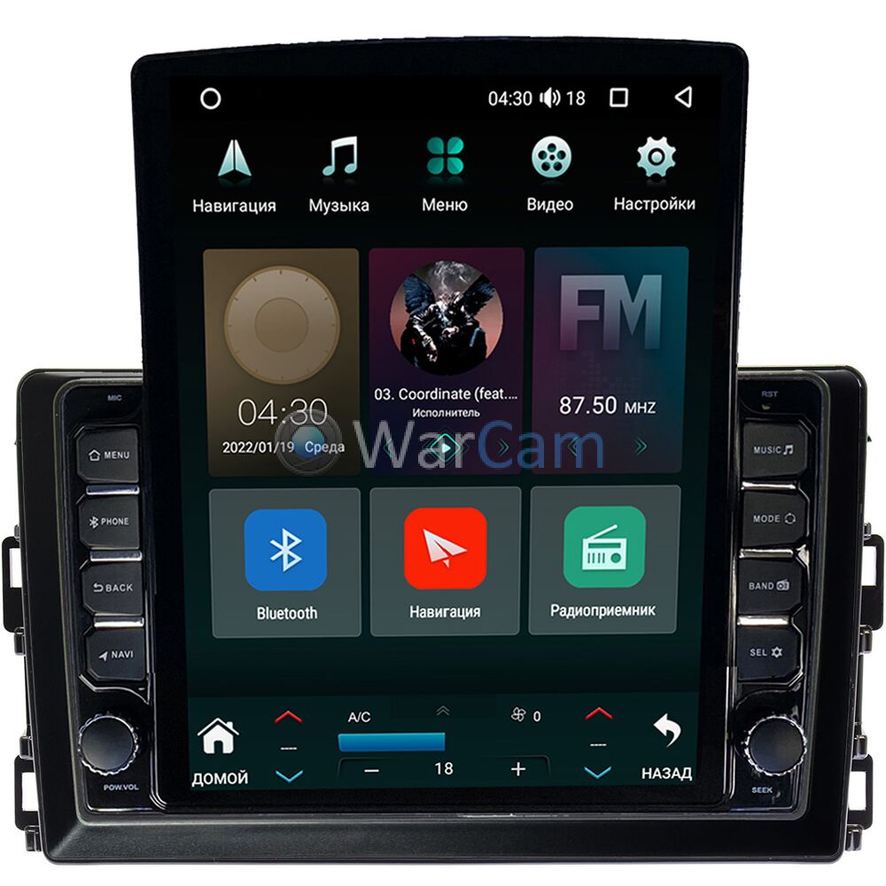 Штатная магнитола Toyota Allion II, Premio II (T26) 2007-2020 Canbox H-Line  5613-10-TO330T на Android 10 (4G-SIM, 6/128, DSP, QLed, Tesla) Купить