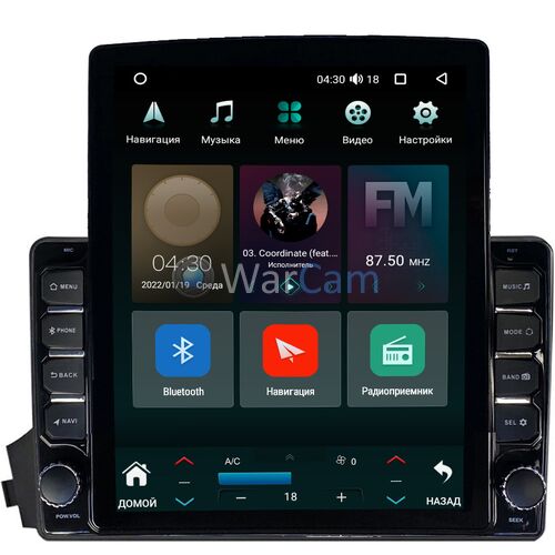 SsangYong Kyron, Korando Sports, Actyon, Actyon Sports I 2006-2018 Canbox H-Line 5611-9-770 на Android 10 (4G-SIM, 3/32, DSP, QLed, Tesla)