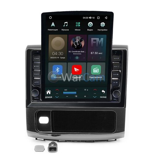Haval H9 2014-2021 (глянец) Canbox H-Line 5611-10-910 на Android 10 (4G-SIM, 3/32, DSP, QLed, Tesla)
