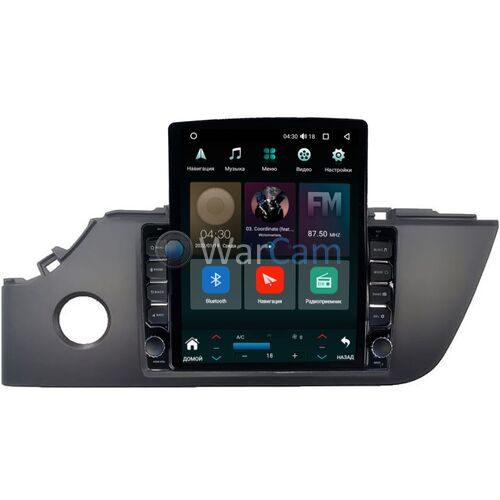 Kia Rio IV, Rio X 2020-2022 Canbox H-Line 5611-9-1050 на Android 10 (4G-SIM, 3/32, DSP, QLed, Tesla)