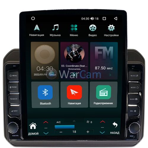 Suzuki Ignis III 2016-2022 Canbox M-Line 5610-9168 на Android 10 (4G-SIM, 2/32, DSP, QLed, Tesla)