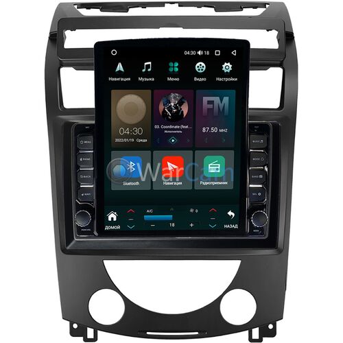 SsangYong Rexton II 2007-2012 Canbox M-Line 5610-10-3539 на Android 10 (4G-SIM, 2/32, DSP, QLed, Tesla)