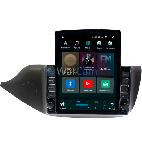 Kia Ceed 2 (2012-2018) (матовая) Canbox H-Line 5611-9098 на Android 10 (4G-SIM, 3/32, DSP, QLed, Tesla)