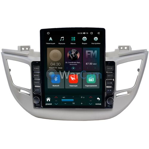 Hyundai Tucson III 2015-2018 Canbox M-Line 5610-9041 на Android 10 (4G-SIM, 2/32, DSP, QLed, Tesla) для авто без камеры