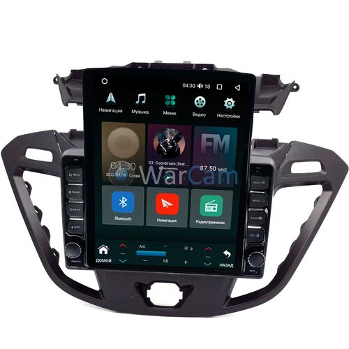 Ford Tourneo Custom 2012-2022, Transit Custom 2013-2022 (для любой компл.) Canbox H-Line 5611-9-Tour-Cust на Android 10 (4G-SIM, 3/32, DSP, QLed, Tesla)