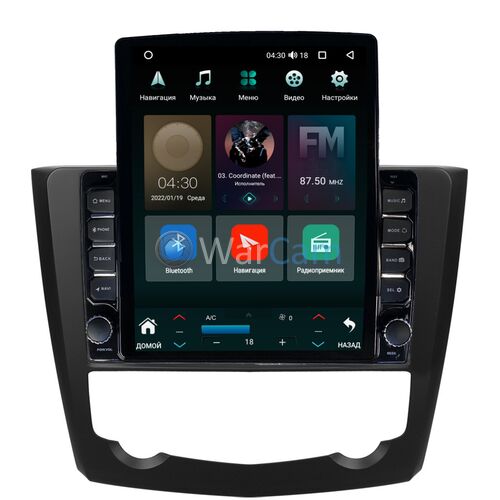 Renault Kadjar (2015-2018) Canbox H-Line 5611-9-6160 на Android 10 (4G-SIM, 3/32, DSP, QLed, Tesla)