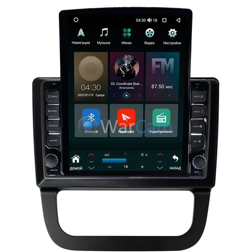 Volkswagen Jetta 2005-2011 Canbox H-Line 5611-10-1681 на Android 10 (4G-SIM, 3/32, DSP, QLed, Tesla)
