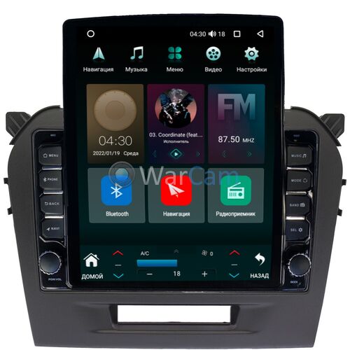 Suzuki Vitara 2014-2022 Canbox H-Line 5611-9103 на Android 10 (4G-SIM, 3/32, DSP, QLed, Tesla)