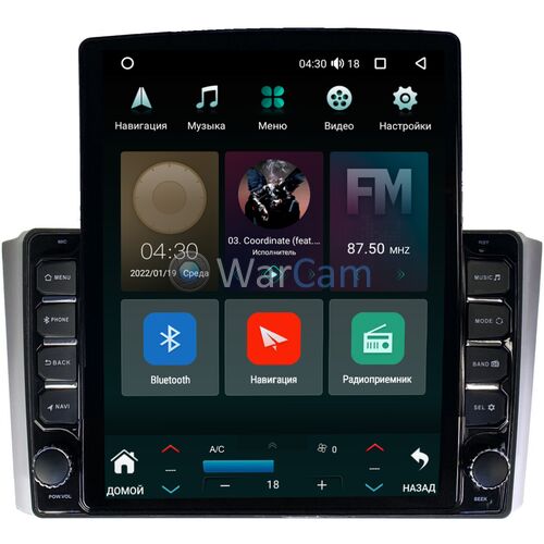 SsangYong Rexton II 2007-2012 Canbox M-Line 5610-9-1223 на Android 10 (4G-SIM, 2/32, DSP, QLed, Tesla)