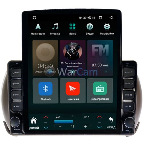 Suzuki Alto (2009-2014) Canbox H-Line 5611-9281 на Android 10 (4G-SIM, 3/32, DSP, QLed, Tesla)