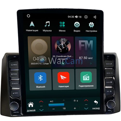 УАЗ Патриот (UAZ Patriot) I, Профи 2016-2022 Canbox H-Line 5611-9-TK437 на Android 10 (4G-SIM, 3/32, DSP, QLed, Tesla)