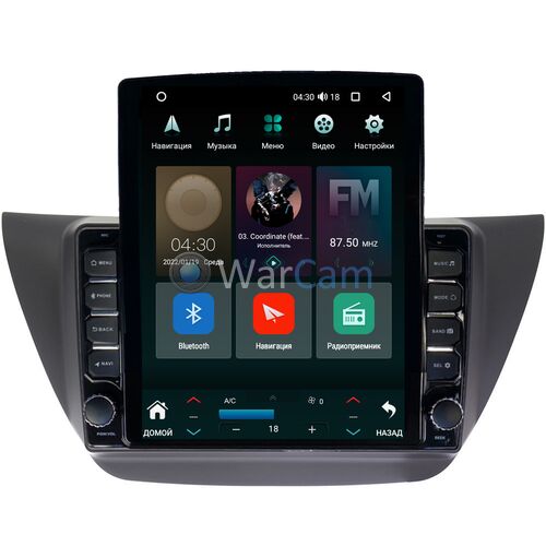 Mitsubishi Lancer IX 2000-2010 Canbox H-Line 5611-9099 на Android 10 (4G-SIM, 3/32, DSP, QLed, Tesla)