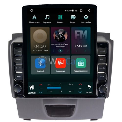 Isuzu D-Max 2 (2012-2020) (тип 1) Canbox H-Line 5611-9054 на Android 10 (4G-SIM, 3/32, DSP, QLed, Tesla)