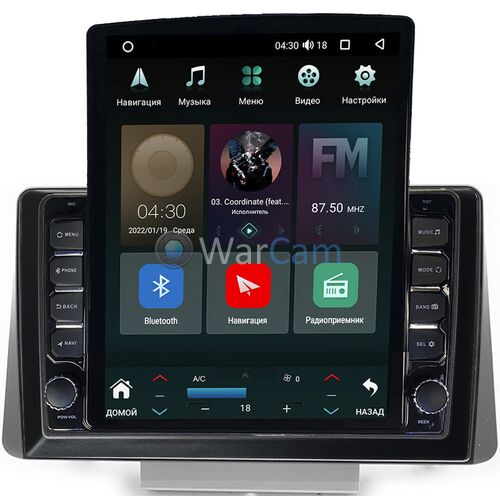 Mitsubishi Eclipse Cross 2017-2021 Canbox H-Line 5611-1080 на Android 10 (4G-SIM, 3/32, DSP, QLed, Tesla)