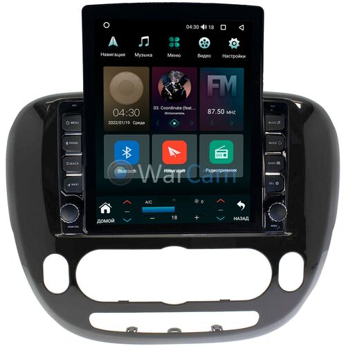Kia Soul II 2013-2019 (с климат-контролем) Canbox M-Line 5610-9-157 на Android 10 (4G-SIM, 2/32, DSP, QLed, Tesla)