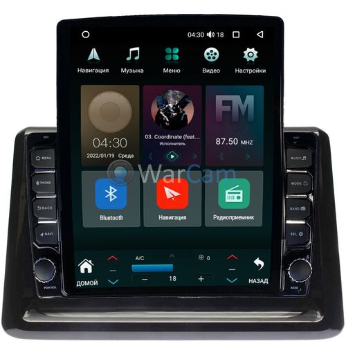 Toyota Esquire, Noah 3 (R80), Voxy 3 (R80) (2014-2022) Canbox M-Line 5610-9194 на Android 10 (4G-SIM, 2/32, DSP, QLed, Tesla)