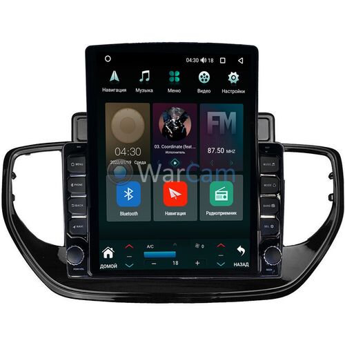 Hyundai Solaris II 2020-2022 (для авто с экраном) Canbox H-Line 5611-9-TK957 на Android 10 (4G-SIM, 3/32, DSP, QLed, Tesla)