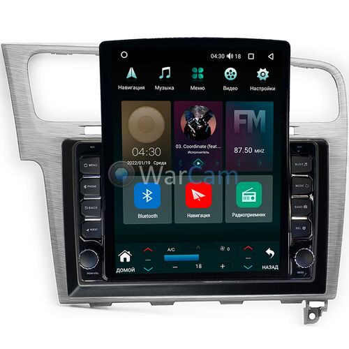 Volkswagen Golf 7 2012-2020 Canbox H-Line 5611-10-048 на Android 10 (4G-SIM, 3/32, DSP, QLed, Tesla)