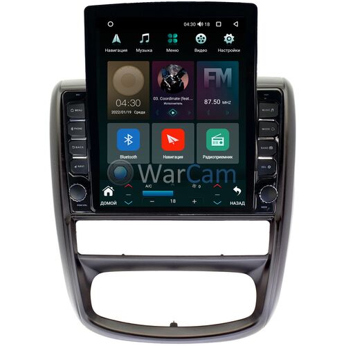 Renault Duster (2010-2015) Canbox H-Line 5611-9275 на Android 10 (4G-SIM, 3/32, DSP, QLed, Tesla)