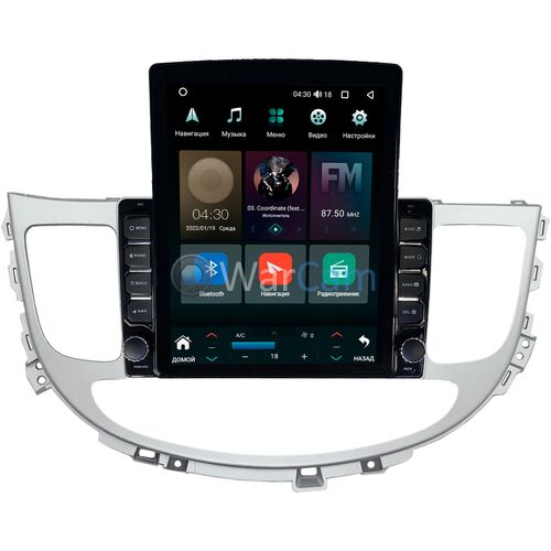 Hyundai Genesis (2008-2013) Canbox H-Line 5611-9-1074 на Android 10 (4G-SIM, 3/32, DSP, QLed, Tesla)