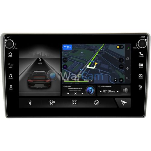 Toyota Ractis (2005-2016) Canbox H-Line 7802-9377 на Android 10 (4G-SIM, 3/32, DSP, IPS) С крутилками