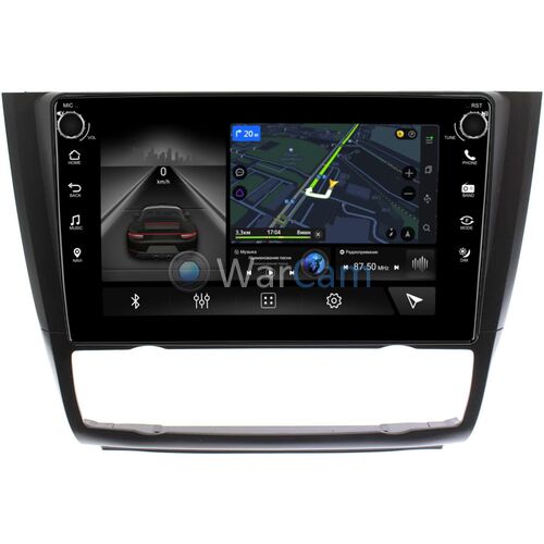 BMW 3 (E90, E91, E92, E93), 1 (E81, E82) с климат-контролем Canbox H-Line 7802-9450 на Android 10 (4G-SIM, 3/32, DSP, IPS) С крутилками