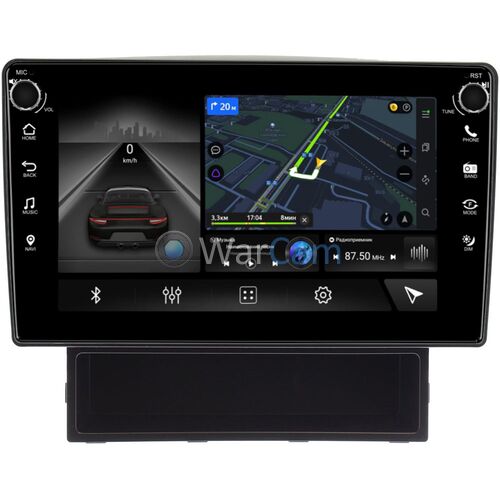 Nissan AD 3 (2006-2022) Canbox H-Line 7802-9384 на Android 10 (4G-SIM, 3/32, DSP, IPS) С крутилками