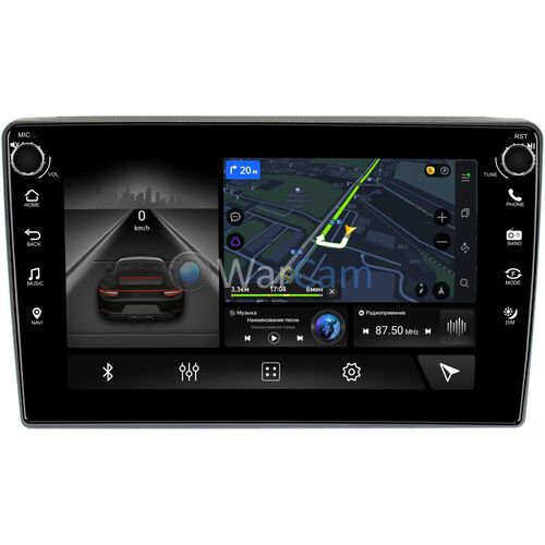 Mazda Tribute (2000-2007) Canbox H-Line 7802-9-1259 на Android 10 (4G-SIM, 3/32, DSP, IPS) С крутилками