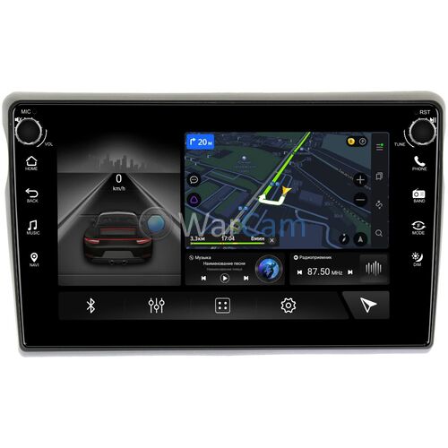 Toyota bB (2000-2005) Canbox H-Line 7802-9-1024 на Android 10 (4G-SIM, 3/32, DSP, IPS) С крутилками
