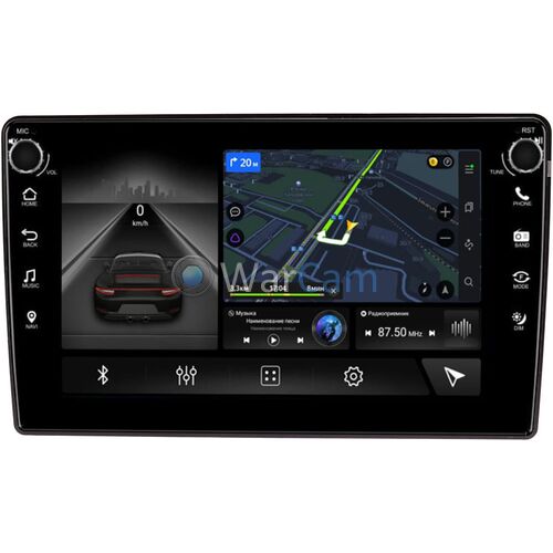 Jeep Commander, Compass, Grand Cherokee, Liberty, Wrangler Canbox H-Line 7806-10-1130 на Android 10 (4G-SIM, 3/32, DSP, QLed) С крутилками