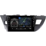 Toyota Corolla 11 (2012-2016) Canbox H-Line 7808-1026 на Android 10 (4G-SIM, 6/128, DSP, QLed) С крутилками (для авто с камерой)