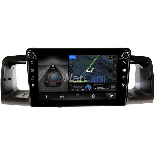 Toyota Corolla 9, Allex (2001-2006) Canbox H-Line 7802-9074 на Android 10 (4G-SIM, 3/32, DSP, IPS) С крутилками