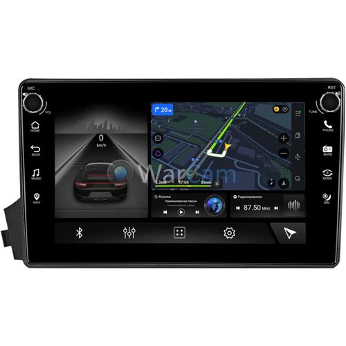SsangYong Kyron, Korando Sports, Actyon, Actyon Sports I 2006-2018 Canbox H-Line 7802-9-770 на Android 10 (4G-SIM, 3/32, DSP, IPS) С крутилками
