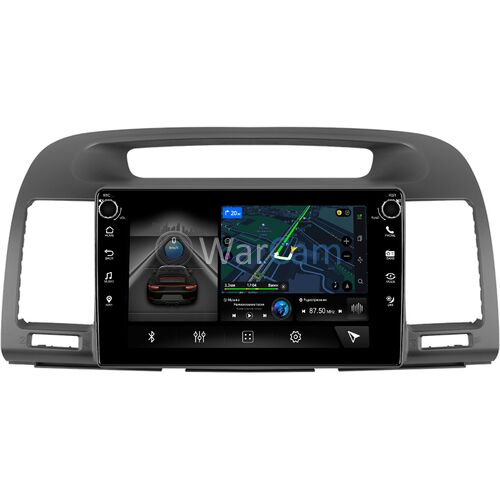 Toyota Camry XV30 (2001-2006) Canbox H-Line 7802-9105 на Android 10 (4G-SIM, 3/32, DSP, IPS) С крутилками