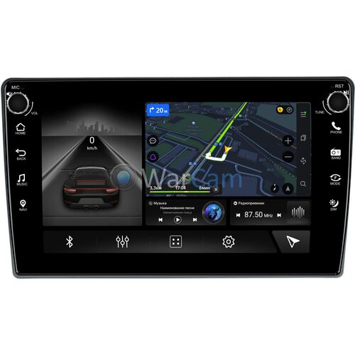 Toyota FunCargo (1999-2005) Canbox H-Line 7802-9-1269 на Android 10 (4G-SIM, 3/32, DSP, IPS) С крутилками