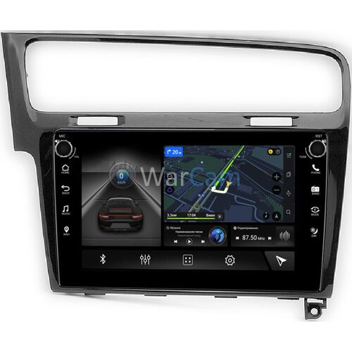 Volkswagen Golf 7 (2012-2022) Canbox H-Line 7806-10-469 на Android 10 (4G-SIM, 3/32, DSP, QLed) С крутилками