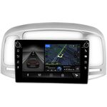 Hyundai Verna II 2005-2010 Canbox H-Line 7804-9-069 на Android 10 (4G-SIM, 6/128, DSP, IPS) С крутилками