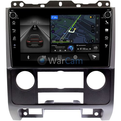 Ford Escape 2 (2007-2012) (черная) Canbox H-Line 7802-9279 на Android 10 (4G-SIM, 3/32, DSP, IPS) С крутилками