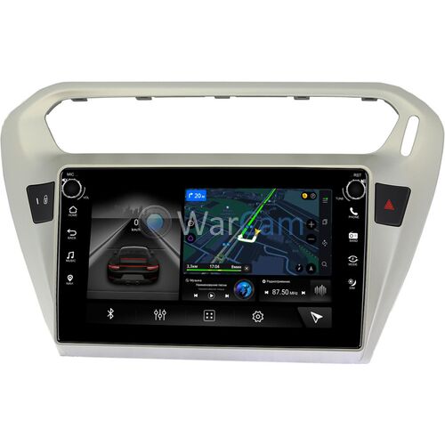 Citroen C-Elysee (2012-2022) Canbox H-Line 7802-9118 Android 10 (4G-SIM, 3/32, DSP, IPS) С крутилками