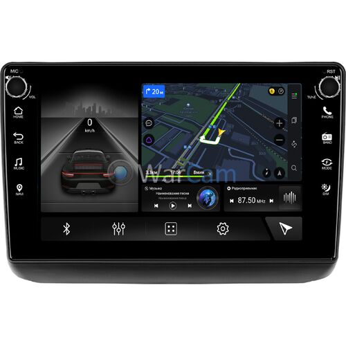 Jeep Grand Cherokee 4 (WK2) (2013-2022) Canbox H-Line 7802-9-3781 на Android 10 (4G-SIM, 3/32, DSP, IPS) С крутилками