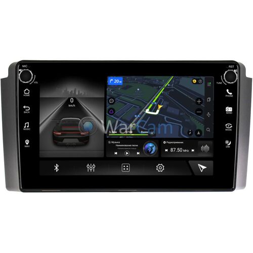 SsangYong Rexton 2001-2007 Canbox H-Line 7802-9-SY020N на Android 10 (4G-SIM, 3/32, DSP, IPS) С крутилками