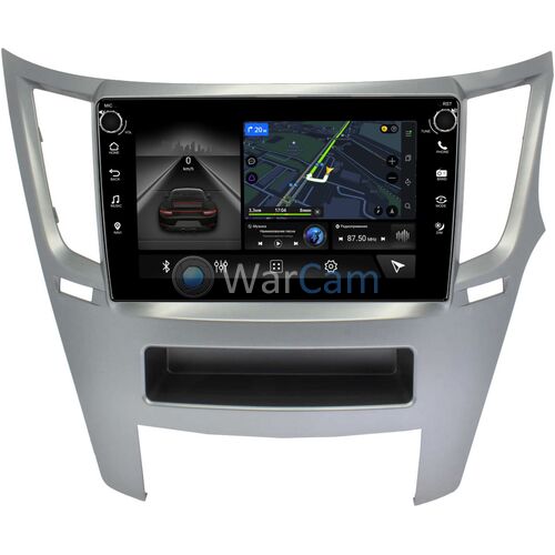 Subaru Legacy V 2009-2014, Outback IV 2009-2014 (правый руль) Canbox M-Line 7801-9-SA019N на Android 10 (4G-SIM, 2/32, DSP, IPS) С крутилками