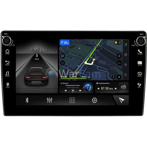 Honda Element (2002-2008) Canbox M-Line 7805-10-ELEMENT на Android 10 (4G-SIM, 2/32, DSP, QLed) С крутилками