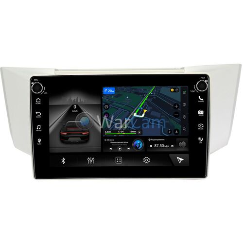 Toyota Harrier 2 (XU30) (2003-2013) Canbox H-Line 7802-9161 Android 10 (4G-SIM, 3/32, DSP, IPS) С крутилками