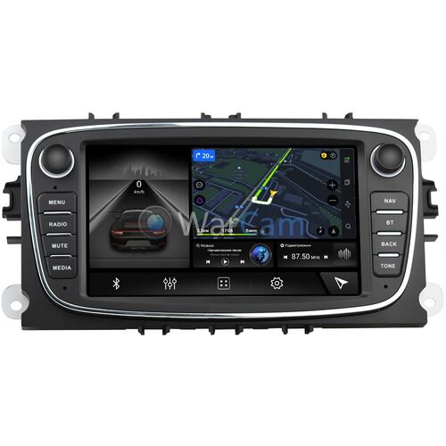 Ford Mondeo IV 2007-2015 Canbox H-Line 8708-6/128 на Android 10 (4G-SIM, DSP, IPS) (черная)